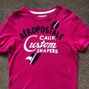Bright pink Aeropostale men’s medium shirt